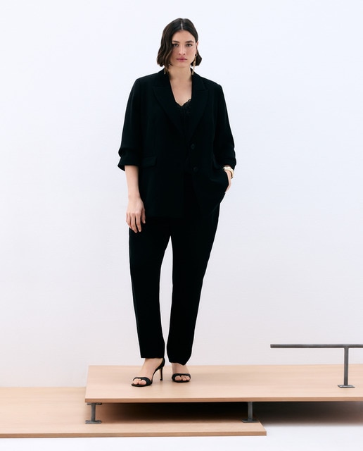 Couchel - Pantalón de vestir liso de mujer.