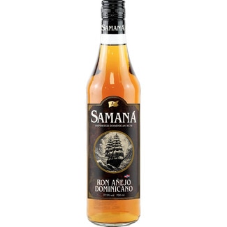 SAMANA ron añejo República Dominicana botella 70 cl