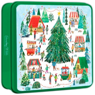 Grandma Wild's Bolachas Sortidas Christmas Village lata 160 g