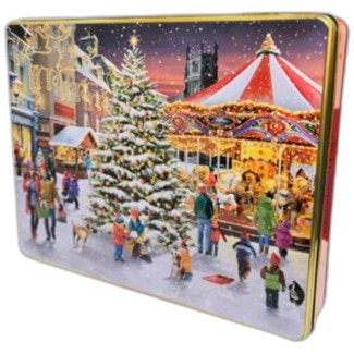 Grandma Wild's Bolachas Sortidas Christmas Market lata 600 g