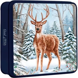 Grandma Wild's Bolachas Sortidas Stag In Snow lata 160 g