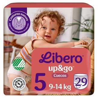 Libero Cuecas Fralda UP & GO T5 embalagem 29 unidades