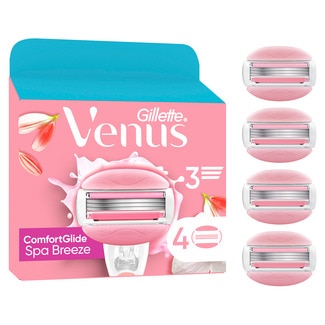 Gillette Venus Gillette e Recargas Spa Breeze embalagem 4 unidades