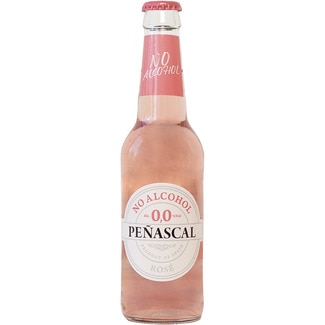 PEÑASCAL vino rosé 0,0 alcohol botella 33 cl