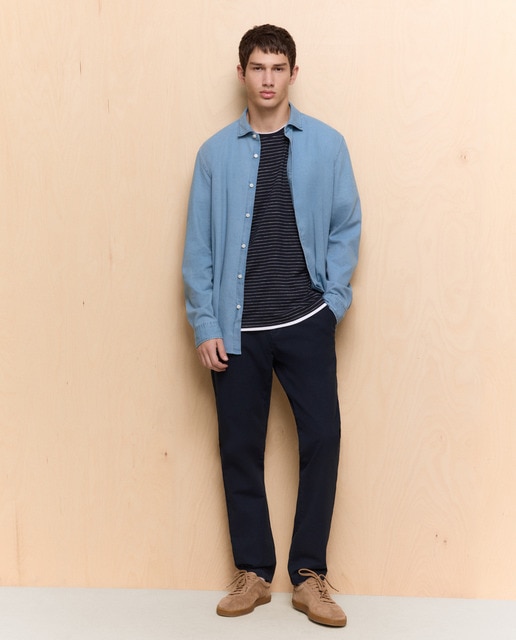 Easy Wear - Chino de hombre slim bi-stretch.