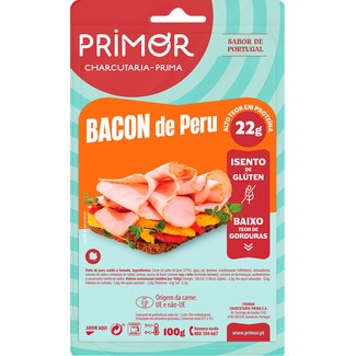 Primor Bacon de Perú Fatias unidade 100 g