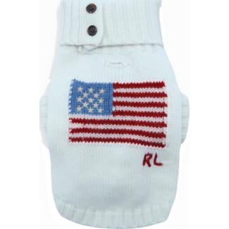 Ralph Lauren Camisola de Lã Branca XS 1 unidade