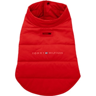Tommy Hilfiger Capa para Cão Vermelho M 1 unidade