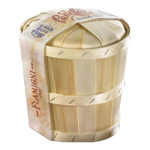 Panettone con mantequilla salada de Isigny Flamigni