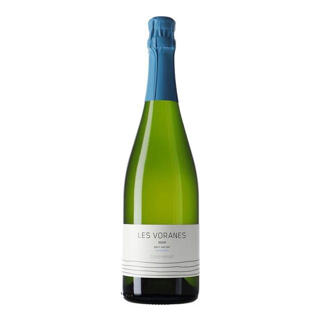 Vino espumoso Les Voranes Brut Nature 2020 Bufadors Corpinnat