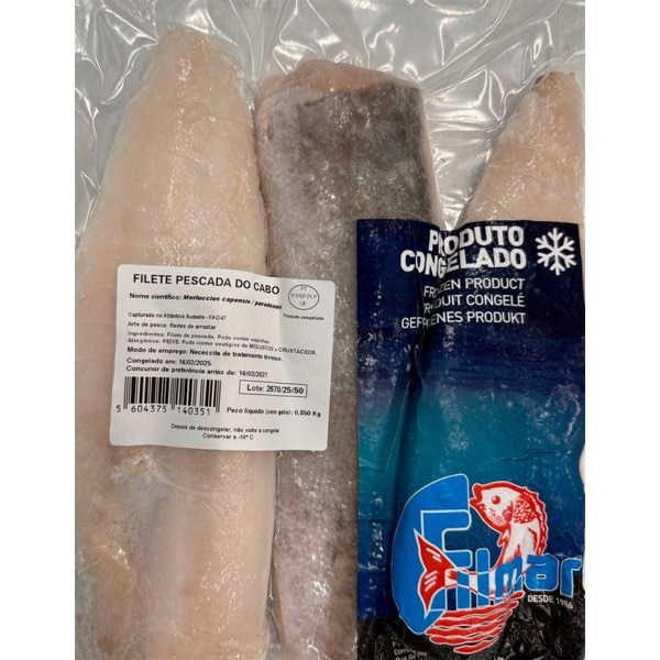 Filete de Pescada do Cabo 850 g