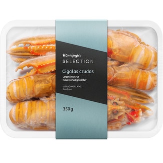 EL CORTE INGLES SELECTION Roher Kaiserhummer Schale 350 g