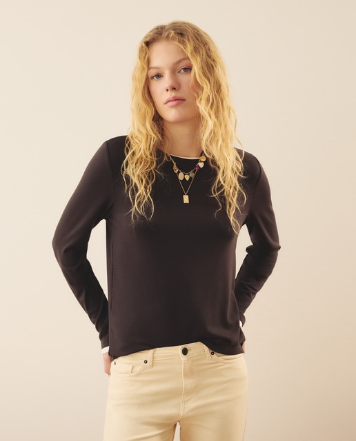 Southern Cotton - Camiseta de mujer manga larga.