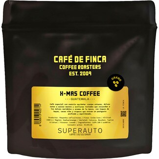 CAFE DE FINCA café tostado en grano de Guatemala Tasche 250 g