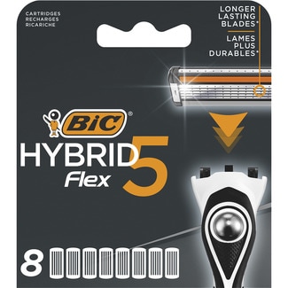BIC recambio de maquinilla de afeitar Hybrid5 Flex blister 8 unidades