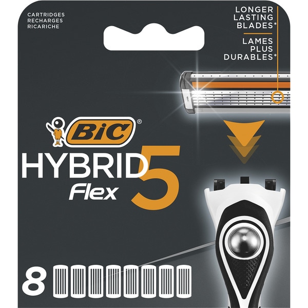 Ersatz-Rasierklinge Hybrid5 Flex Blister 8 Einheiten