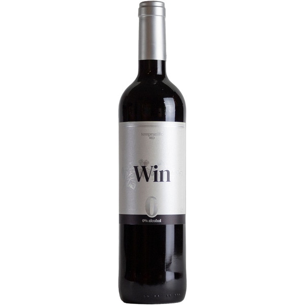 vino tinto 0% alcohol tempranillo botella 75 cl - Win 0.0