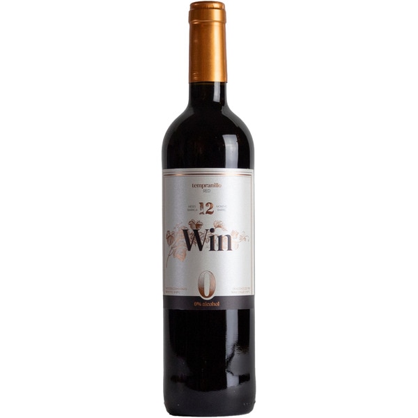vino tinto 0% alcohol tempranillo tinta de Toro botella 75 cl - Win 0.0