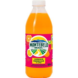 Montebelobrasil Sumo de Laranja, Maracujá e Lima 250 ml