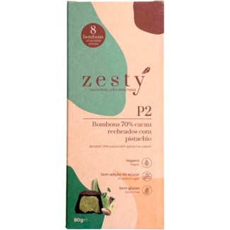 Zesty Bombons Creme de Pistacho 80 g