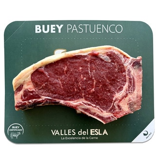 VALLES DEL ESLA chuleta de buey Pastuenco peso aproximado bandeja 800 g