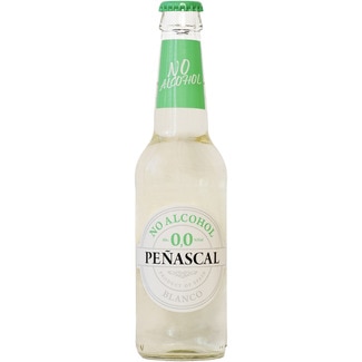 PEÑASCAL vino blanco 0,0 alcohol botella 33 cl