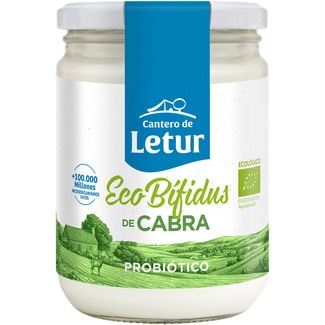 EL CANTERO DE LETUR Ecobífidus bífidus de cabra natural ecológico probiótico Schale 420 g