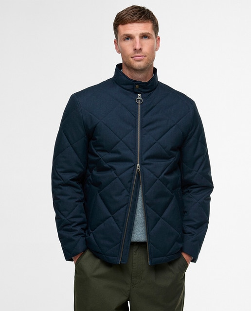 Barbour - Chaqueta de hombre lisa acolchada.