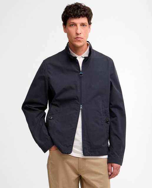 Barbour - Chaqueta de hombre ligera de color liso.