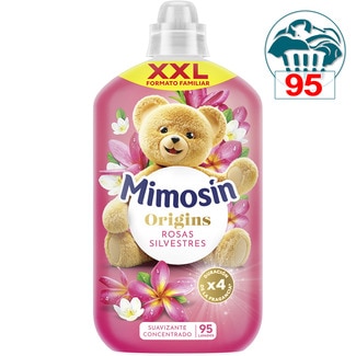 MIMOSIN suavizante concentrado Origins extra fragancia Rosas Silvestres botella 95 dosis