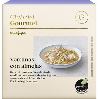 Verdinas con almejas lata 420 g - Club Del Gourmet