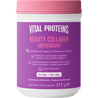 VITAL PROTEINS Beaty Collagen Antioxidant péptidos de colágeno sin sabor sin gluten Topf 315 g ayuda a fortalecer el cabello, piel y uñas