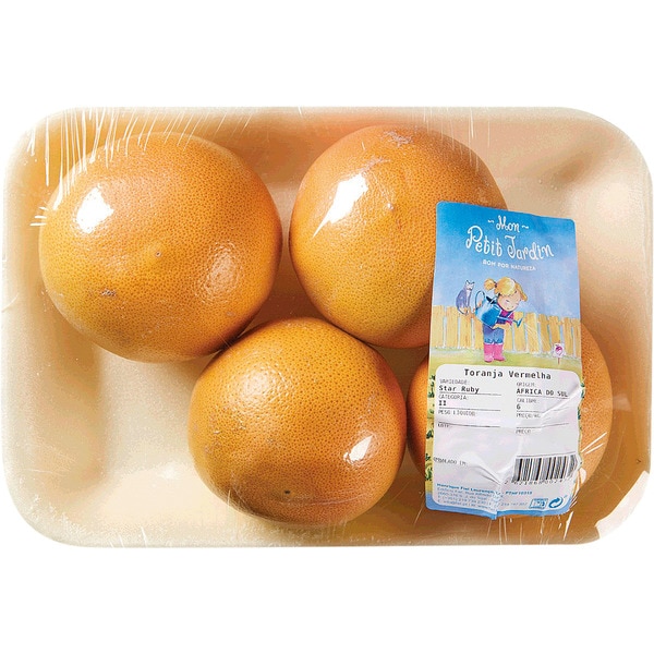 Toranja Vermelha Peso Aproximado por 1,2 kg