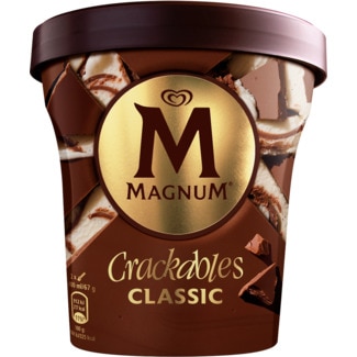 Magnum Gelado Classic de Baunilha com Pedaços de Chocolate embalagem 440 ml