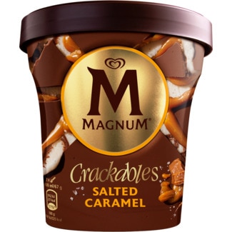 Magnum Gelado Double com Caramelo Salgado embalagem 440 ml