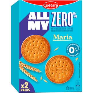 Cuétara Bolacha Maria 0% Açúcar embalagem 400 g