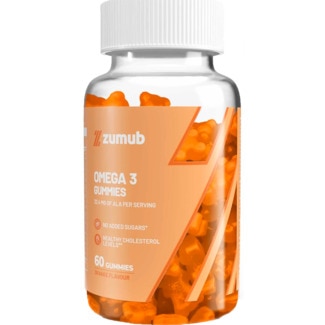 Zumub Gomas Omega 3 embalagem 60 cápsulas