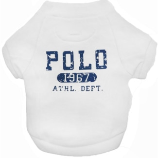 Ralph Lauren Capa para Cão Branca XS 1 unidade