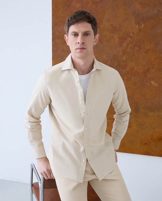 Emidio Tucci - Camisa sport de hombre manga larga.