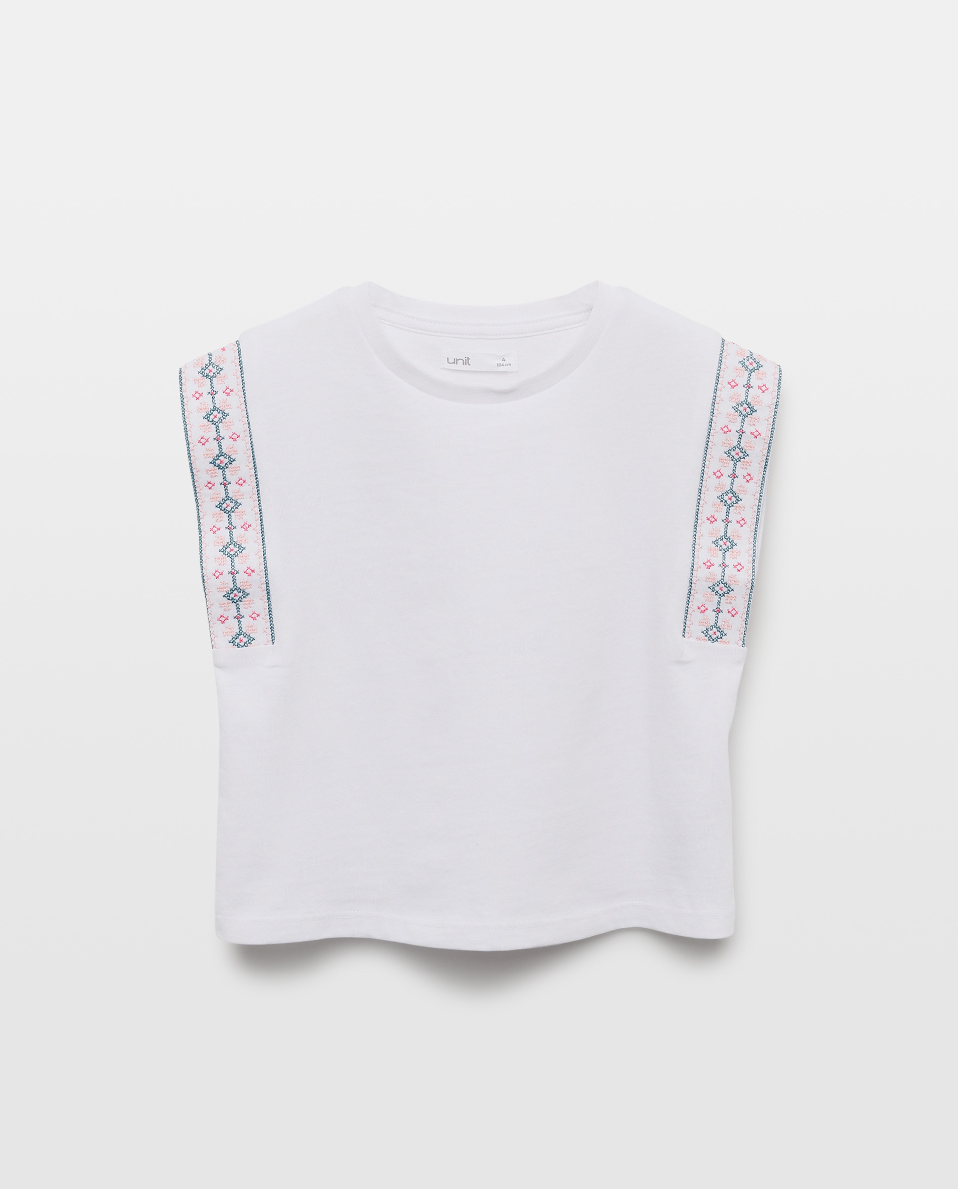 Imagen 0 de Camiseta niña punto de cruz