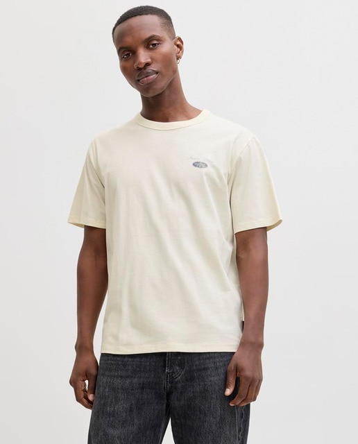 Jack & Jones - Camiseta de hombre manga corta con back print.
