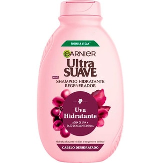 Garnier Shampoo Ultra Suave Uva Hidratante embalagem 400 ml