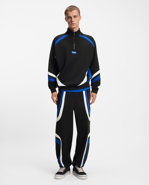 HUGO Blue - Sudadera manga larga de hombre..