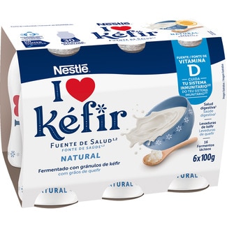 NESTLE 6er-Pack Kefir Natur Einheiten 100 g