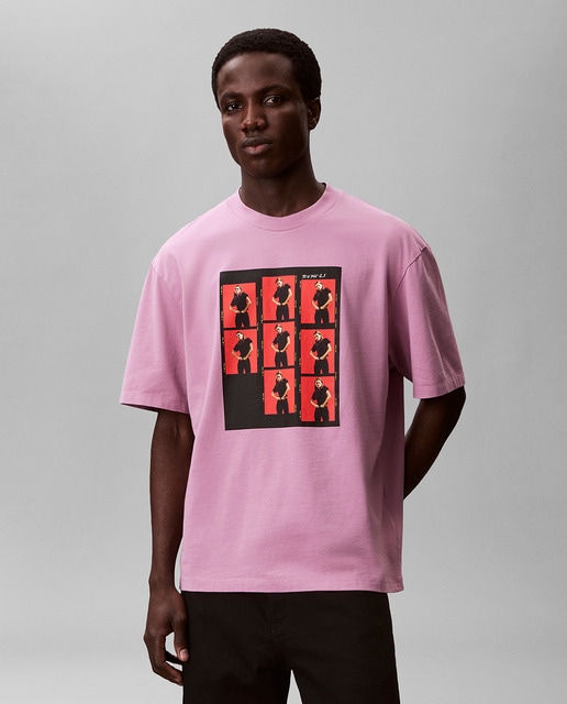 Calvin Klein Jeans - Camiseta relaxed de hombre.