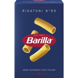 Barilla Massa Rigatoni embalagem 500 g