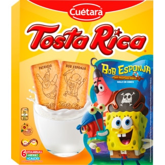 Cuétara Tosta Rica Bolachas embalagem 570 g