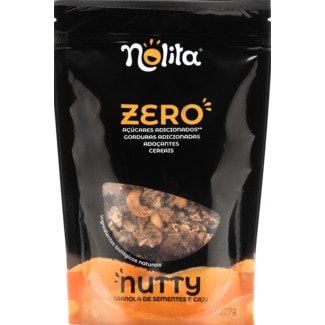 Nolita Granola Bio Nutty sem Açúcar embalagem 227 g