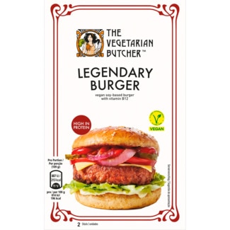 The Veg Butcher Burguer Legendary embalagem 218 g