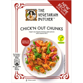 The Veg Butcher Chick'n Out Chunks embalagem 80 g